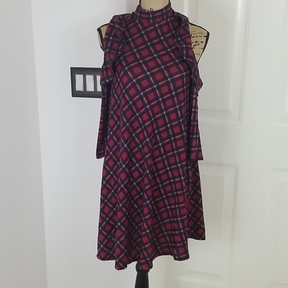 Want & Need   Plaid dress